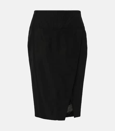 Mugler High-rise pencil skirt - Mugler - Modalova