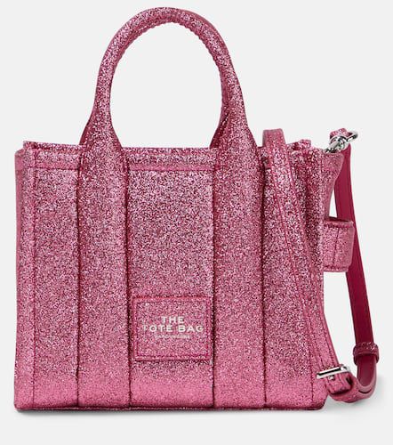 The Mini glittered leather tote bag - Marc Jacobs - Modalova