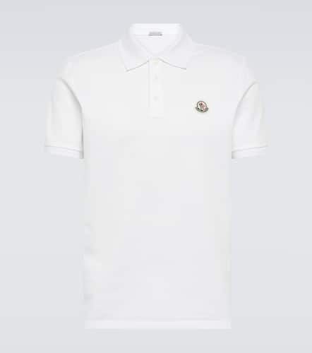 Moncler Polo in cotone piqué - Moncler - Modalova