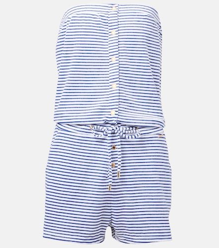 Venus cotton-blend terry romper - Melissa Odabash - Modalova