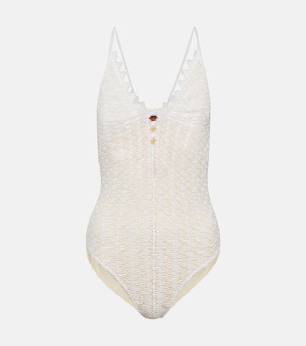 Patterned knit swimsuit - Missoni Mare - Modalova