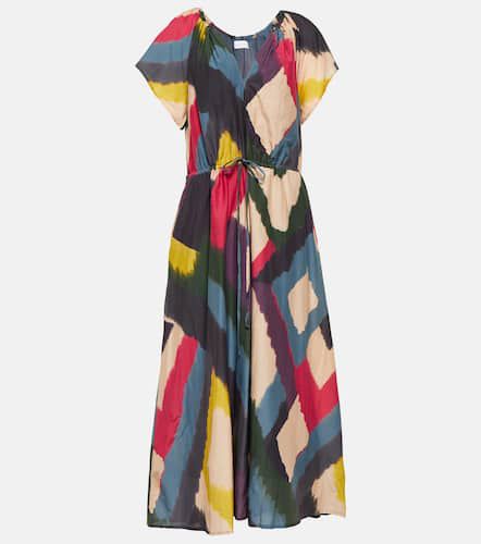 Claudette cotton and silk maxi dress - Velvet - Modalova