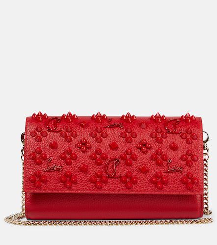 Verzierte Clutch Paloma aus Leder - Christian Louboutin - Modalova