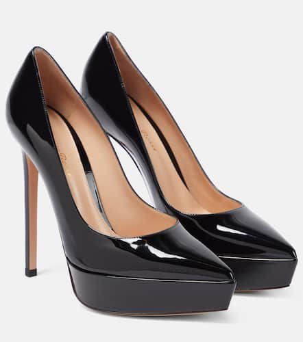 Plateau-Pumps aus Lackleder - Gianvito Rossi - Modalova