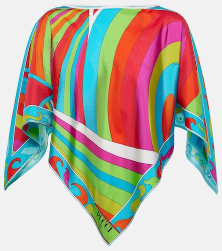 Pucci Iride silk satin top - Pucci - Modalova