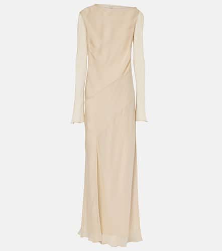 SIR Strobe silk chiffon maxi dress - SIR - Modalova