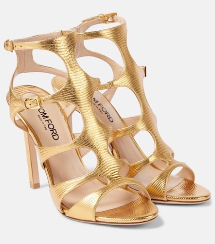 Tom Ford Sandalen Paradis aus Leder - Tom Ford - Modalova