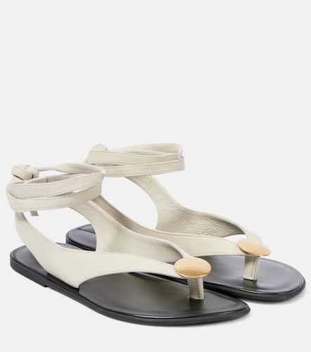 The Row Charm nubuck thong sandals - The Row - Modalova