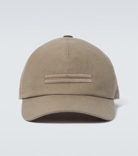 Bestickte Baseballcap aus Leinen - Zegna - Modalova