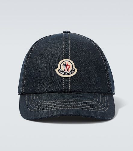 Moncler Gorra de denim con logo - Moncler - Modalova