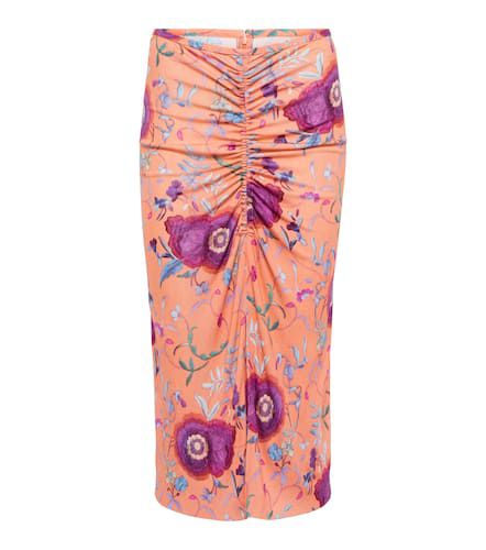 Joella floral ruched midi skirt - Isabel Marant - Modalova