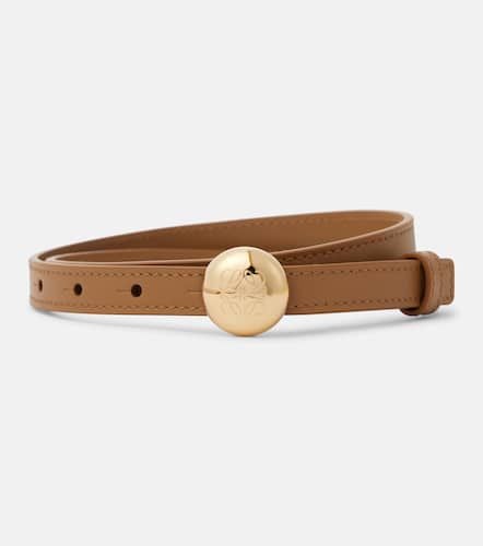 Loewe Pebble Anagram leather belt - Loewe - Modalova