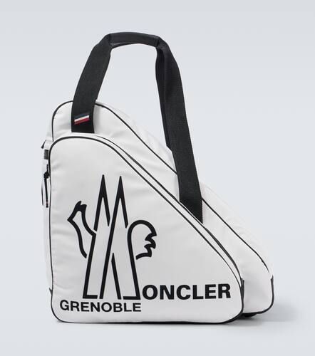 Tote con ribetes de piel y logo - Moncler Grenoble - Modalova