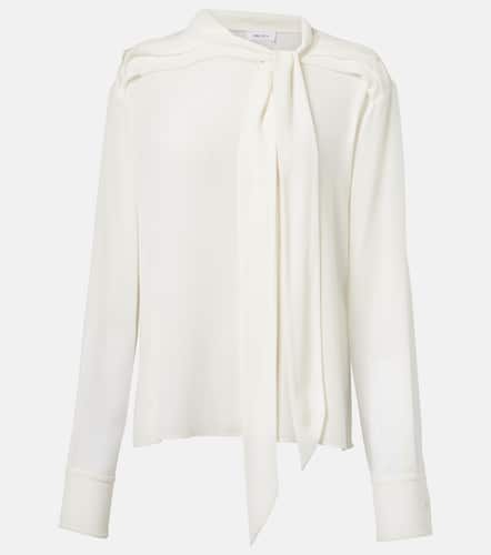 McQueen Blusa in seta con fiocco - McQueen - Modalova