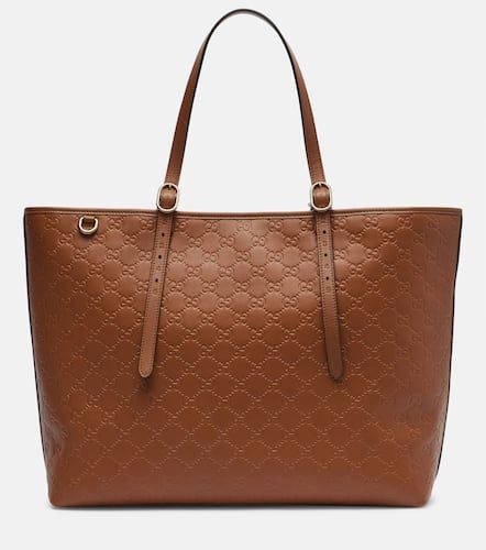 Gucci Cabas Emblem GG en cuir - Gucci - Modalova