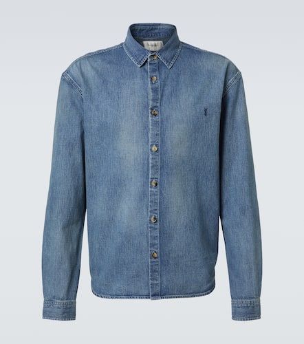 Saint Laurent Camisa de denim - Saint Laurent - Modalova