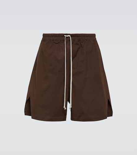 Cotton-blend poplin shorts - Rick Owens - Modalova