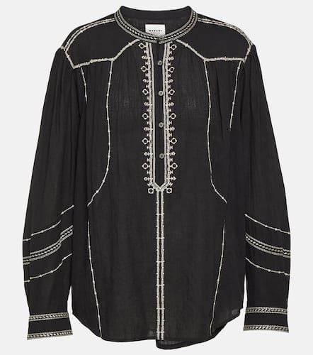 Pelson embroidered cotton blouse - Marant Etoile - Modalova