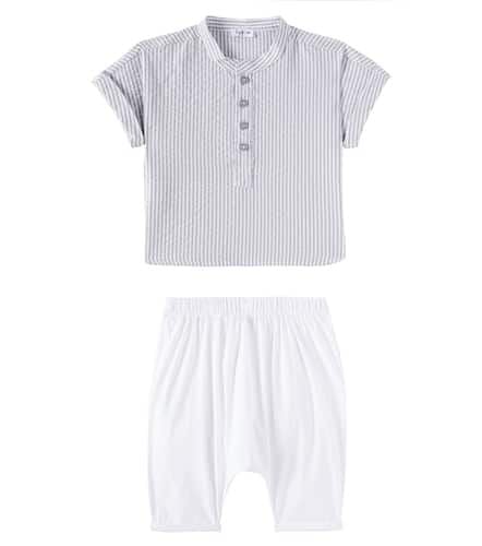 Baby - Camicia e pantaloni in cotone - Il Gufo - Modalova