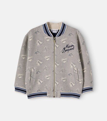 Lantern cotton-blend jacquard jacket - Bonpoint - Modalova