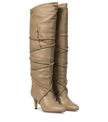 Botas altas Lades de piel - Isabel Marant - Modalova