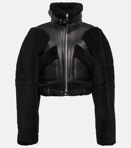 Dion Lee Lederjacke mit Shearling - Dion Lee - Modalova