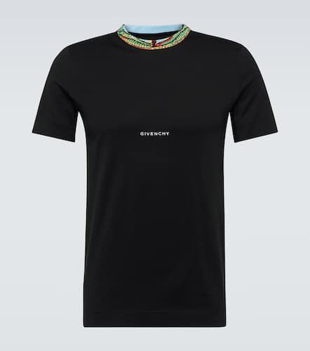 Camiseta de punto fino de algodón - Givenchy - Modalova