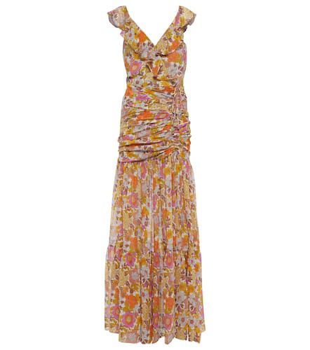 Alannah floral silk maxi dress - Veronica Beard - Modalova