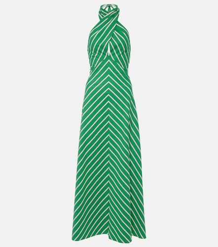 Dawn striped cotton poplin maxi dress - Staud - Modalova