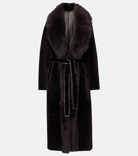 Cappotto Isadora in shearling - Nour Hammour - Modalova