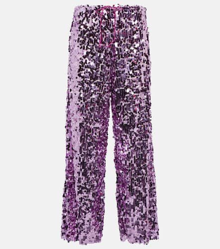 Oséree Sequined high-rise wide-leg pants - Oseree - Modalova