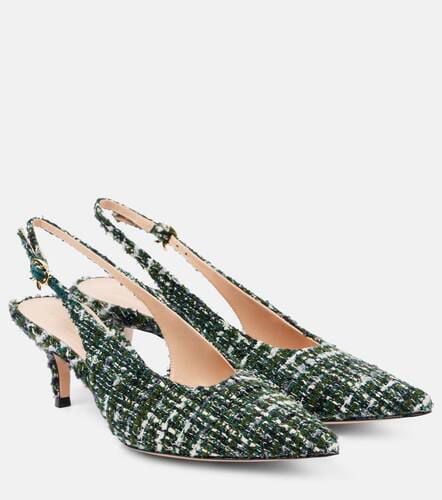 BouclÃ© slingback pumps - Gianvito Rossi - Modalova