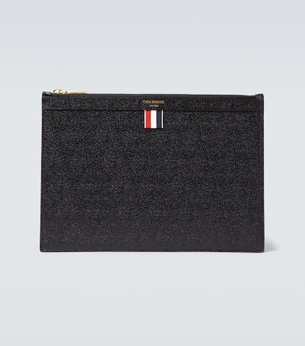 Grained leather tablet holder - Thom Browne - Modalova