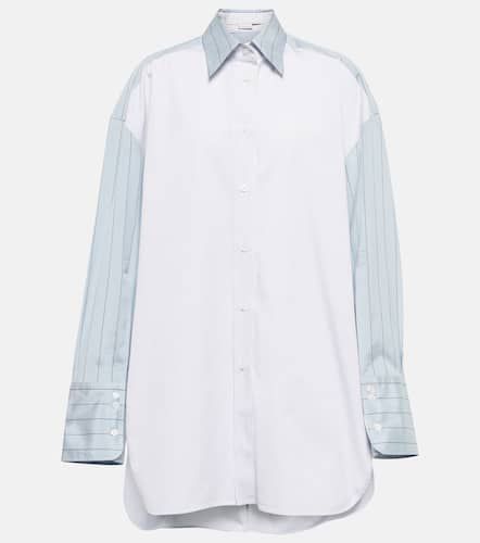 Camicia oversize in cotone a righe - Stella McCartney - Modalova