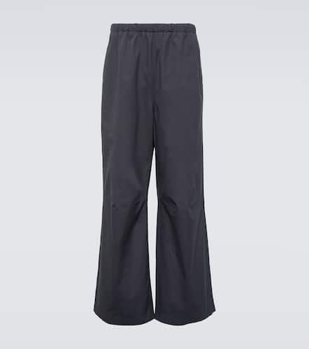 Pantalones anchos de popelín de algodón - Gucci - Modalova