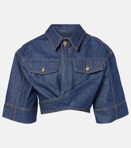 Jacquemus Camicia di jeans cropped - Jacquemus - Modalova