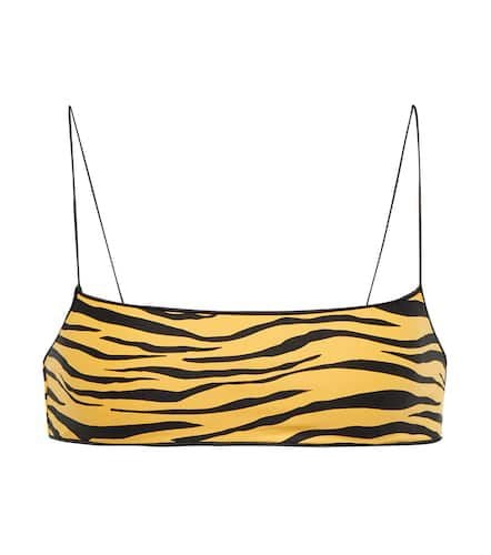 The C zebra-print bikini top - Tropic of C - Modalova