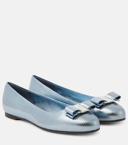 Ballerinas Varina aus Leder - Ferragamo - Modalova