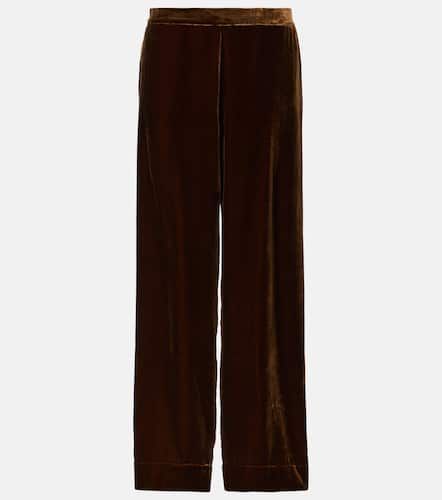 Asceno London velvet pajama pants - Asceno - Modalova