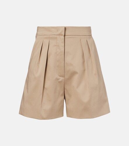 Shorts Tabacco en mezcla de algodón - Max Mara - Modalova