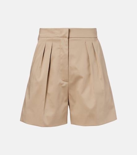 Shorts Tabacco en mezcla de algodón - Max Mara - Modalova