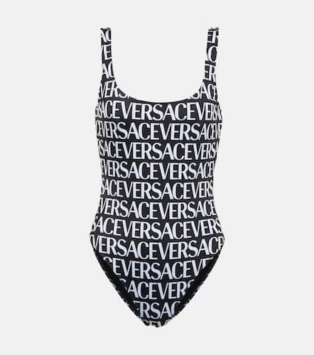 Versace Bedruckter Badeanzug - Versace - Modalova