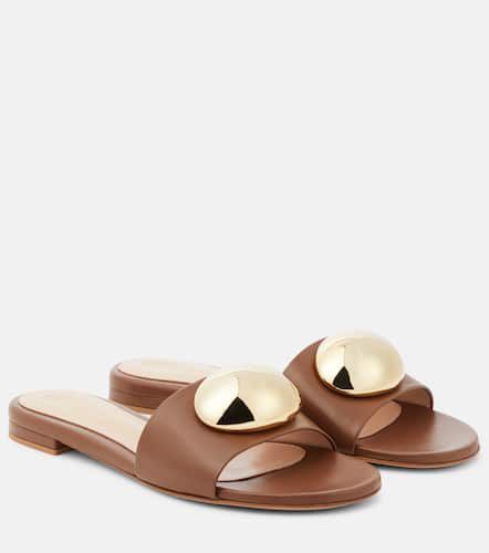 Sphera embellished leather mules - Gianvito Rossi - Modalova