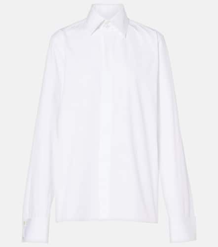 Camicia in popeline di cotone - Saint Laurent - Modalova