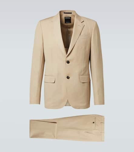 Zegna Trofeo wool and linen suit - Zegna - Modalova