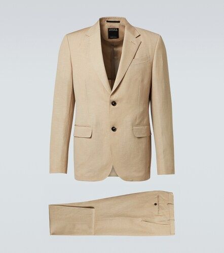 Zegna Trofeo wool and linen suit - Zegna - Modalova