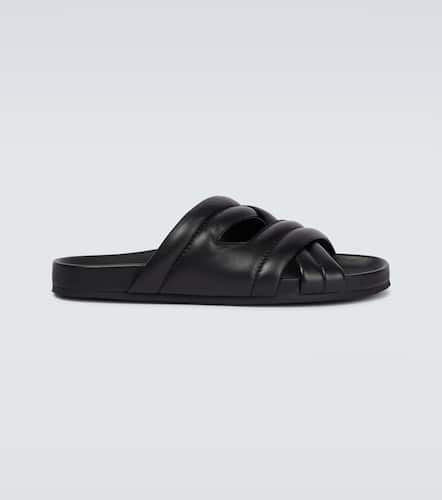 John Lobb Samson leather slides - John Lobb - Modalova