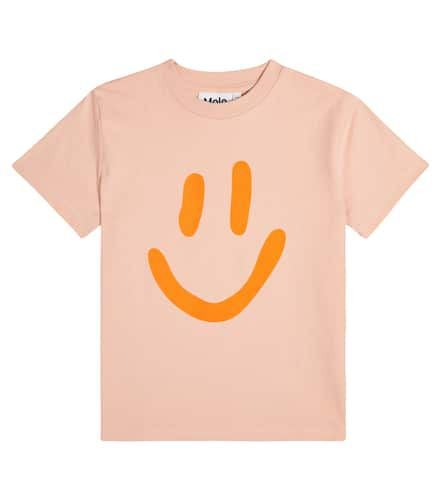 Camiseta Roxo de algodón estampada - Molo - Modalova