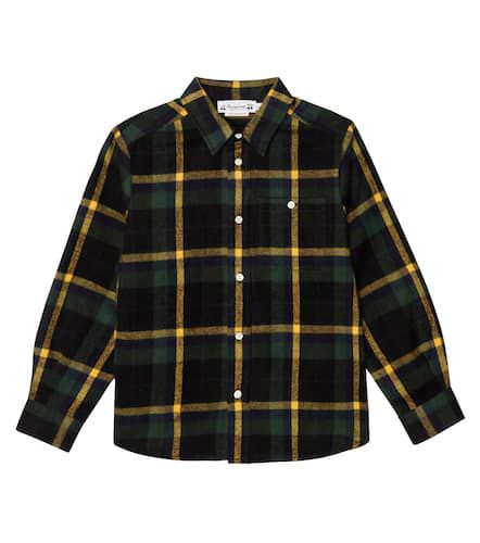 Baptiste checked cotton flannel shirt - Bonpoint - Modalova