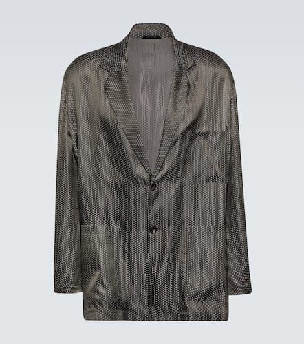 Anzugjacke aus Jacquard - Giorgio Armani - Modalova